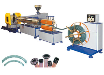 pvc鋼絲增強管材生產(chǎn)線 pvc鋼絲增強管材生產(chǎn)線